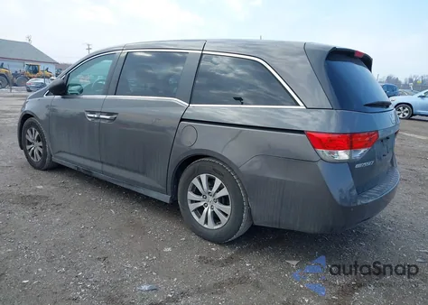 2014 Honda Odyssey Ex-L z USA, uszkodzony, nr VIN 5FNRL5H61EB107751